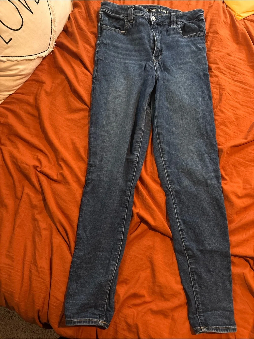 American Eagle Outfitters Dark Blue Skinny Jeans